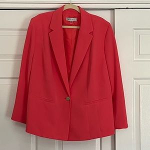 Kasper Blazer new without tags . Color is salmon. Size is plus size 20 W.